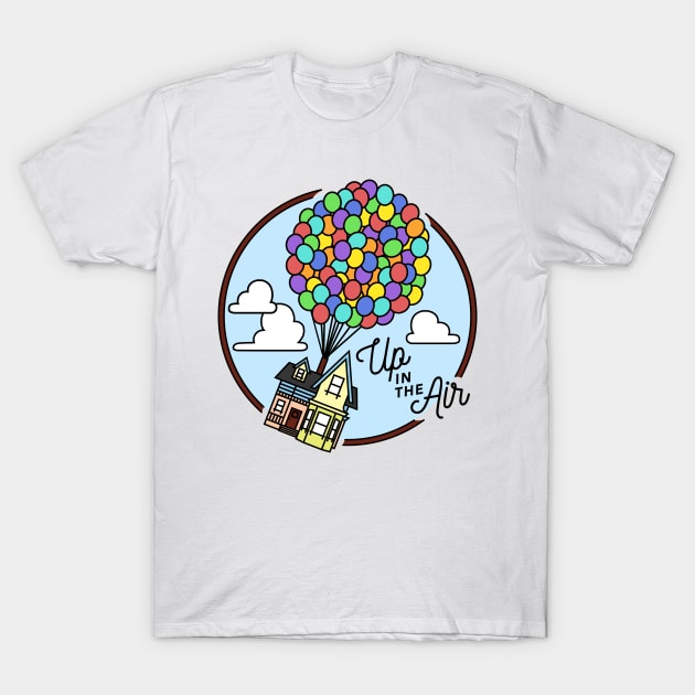 Up In The Air - Color T-Shirt by parkhopperapparel